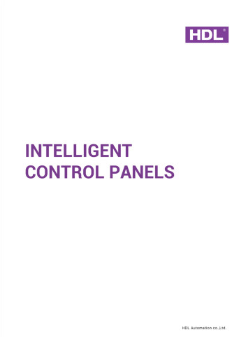 HDL Intelligent Control Panels